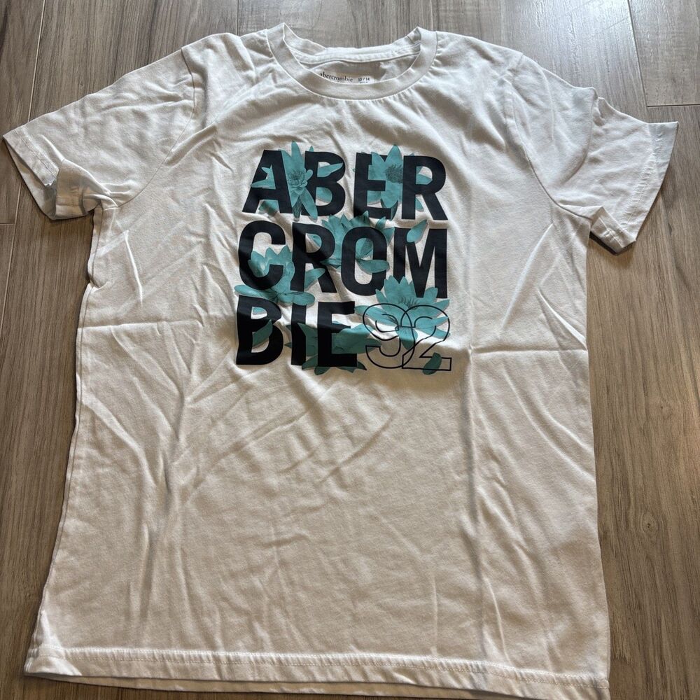 Abercrombie Fitch Kids Floral Hawaiian T Shirt Size 13/14